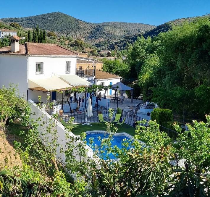 Ferienhaus für 6 Personen, mit Balkon und Garten