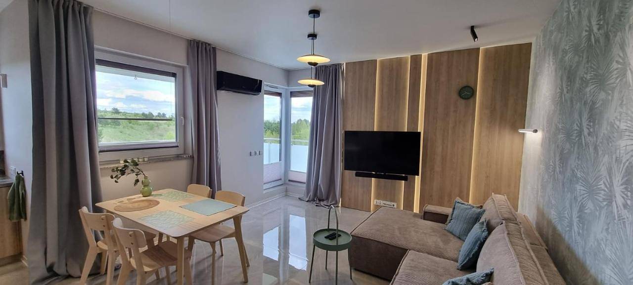 Cały apartament, 62m2 Apartament Premium Łąki i Pola, Elektryczne Rolety, Klimatyzacja, Garaż, Ładowarka Aut Elektrycznych in Suwałki, Podlasie