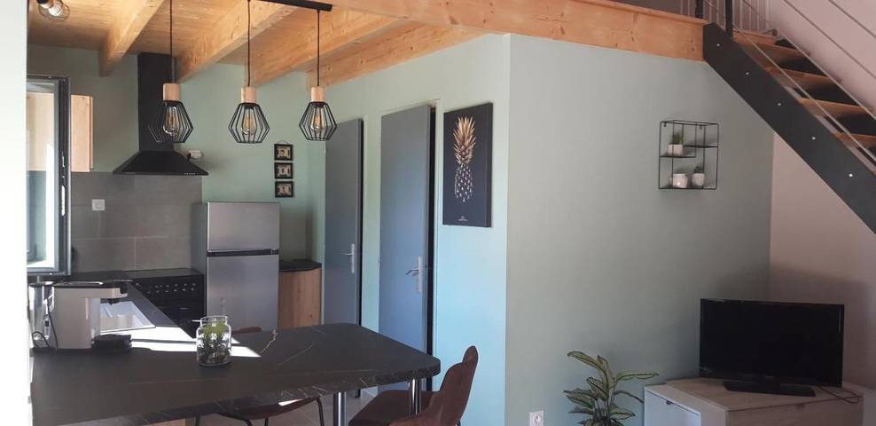 Gîte pour 2 personnes, avec vue et jardin, adapté aux familles à Souvigné - 2