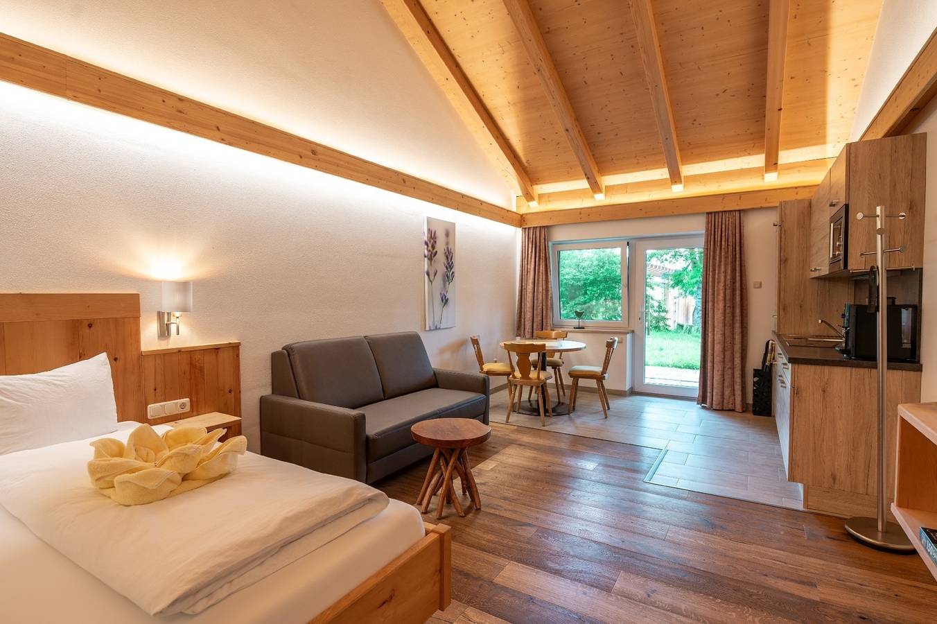 Ganze Ferienwohnung, Bayern Chalets Wellness-Appartement in Ainring, Rupertiwinkel