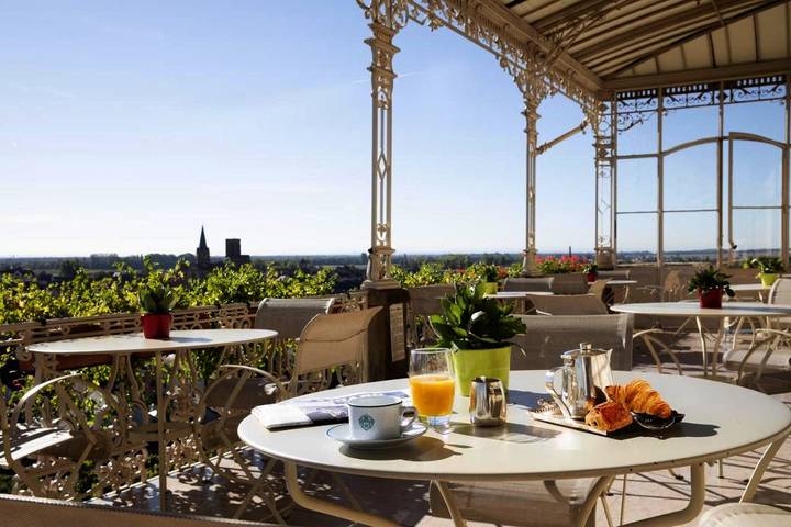 Hôtel pour 2 personnes, avec sauna et jardin ainsi que piscine et jacuzzi, animaux acceptés à Rouffach - 2