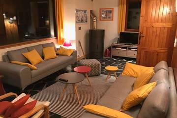 Chalet pour 7 personnes, avec terrasse dans La Foux d'Allos