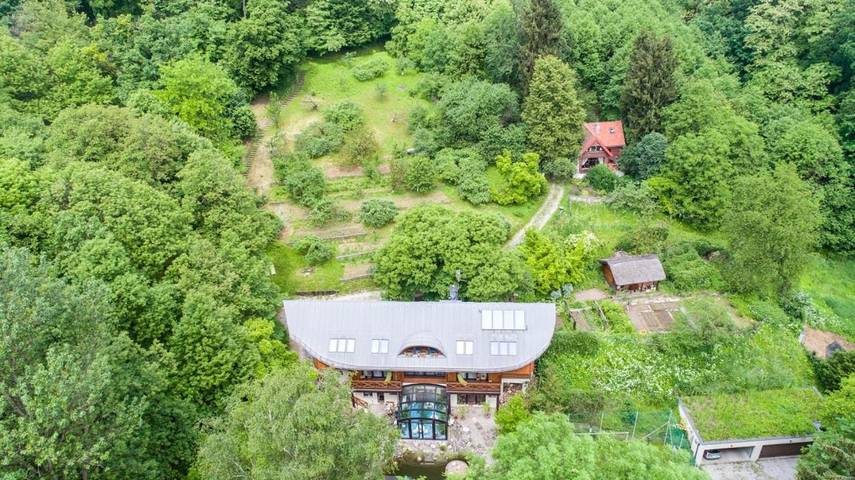 B&b per 12 persone, con Balcone e Terrazza nonché Giardino e Panorama a Cracovia