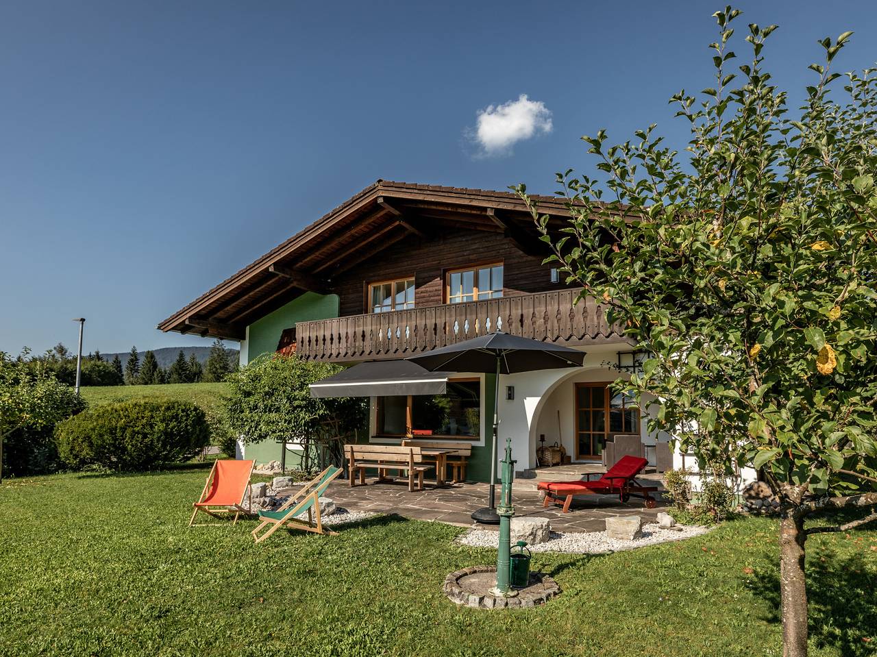 Dasbeckhaus - Chiemgau Karte - Ferienhaus bis 10 Personen mit 4 Schlafzimmern, 210m², großer Garten in Inzell, Bayerische Alpen