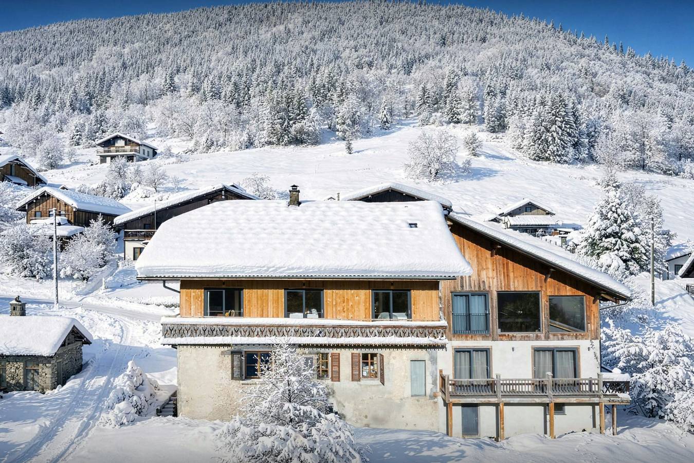 Comfortable converted barn for 9 in Saint-Jean-d'Aulps - Ovo Network in Saint-Jean-d'Aulps, Les Portes du Soleil