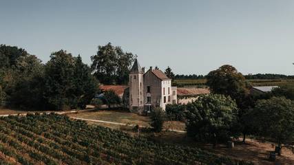 Maison de campagne pour 14 personnes, avec vue ainsi que terrasse et jardin à Marigny-Brizay