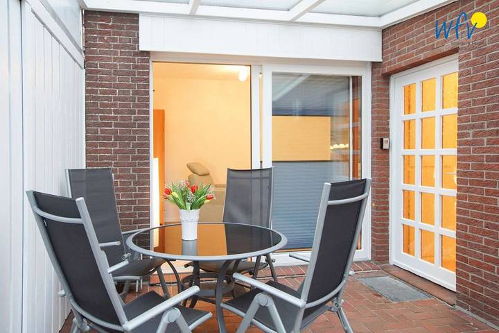 Ferienhaus für 3 Personen, mit Terrasse und Garten auf Borkum - 2