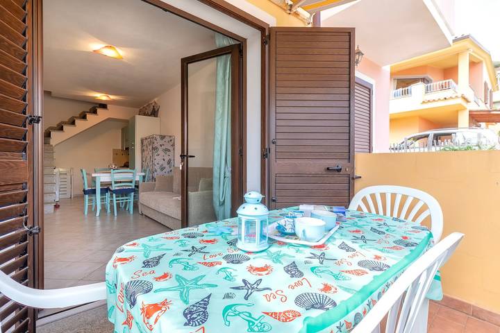 Maison de vacances pour 3 personnes, avec balcon