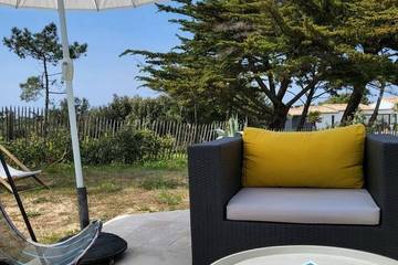 Gîte pour 6 personnes, avec jardin et terrasse dans Plage des Huttes