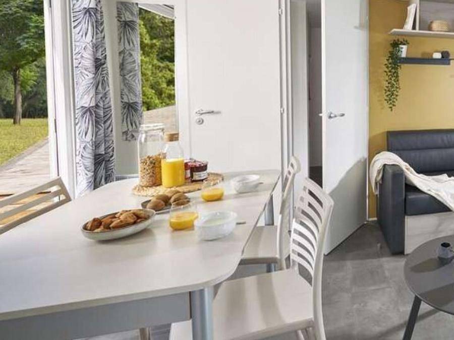Camping Paradis - Albret - Mobilheim 4 personen - Premium 2 Schlafzimmer 4 Personen in Messanges, Dax und Umgebung