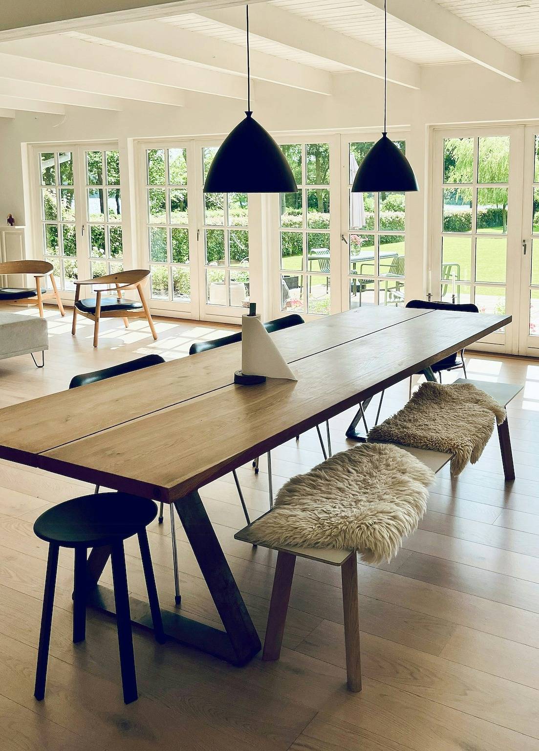 Schönes Haus mit Badesteg am Ry Møllesø in Ry, Skanderborg