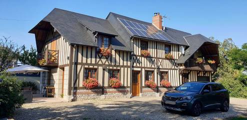 Gîte pour 4 personnes, avec jardin et balcon dans Parc naturel régional des Boucles de la Seine Normande