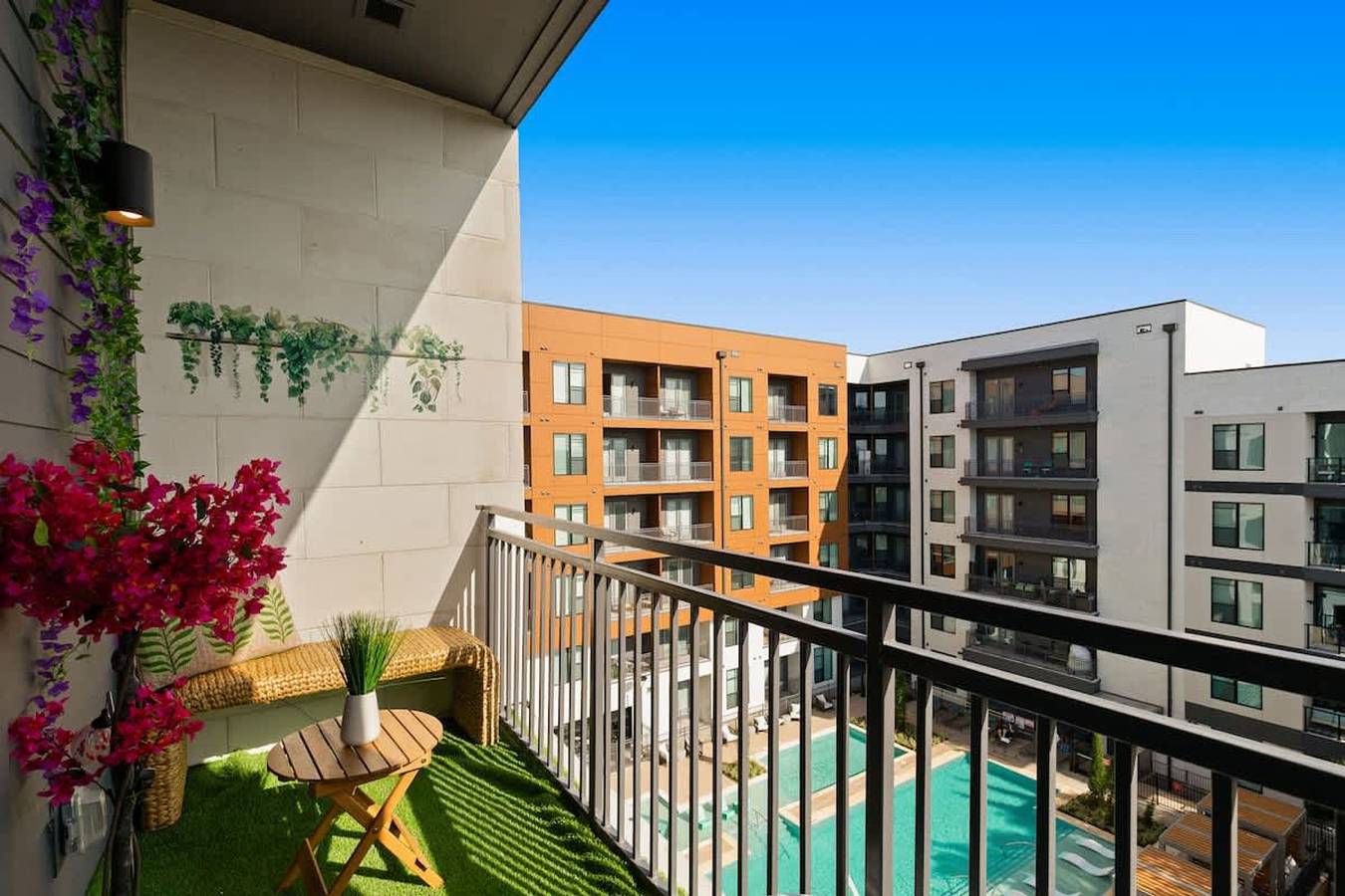 Estudio entero, 6min to Domain   12min Dt   Balcony   Free Parking in Austin, Condado de Travis