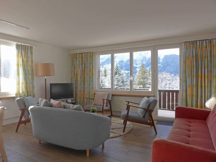Ferienwohnung für 5 Personen, mit Balkon in Lauterbrunnen