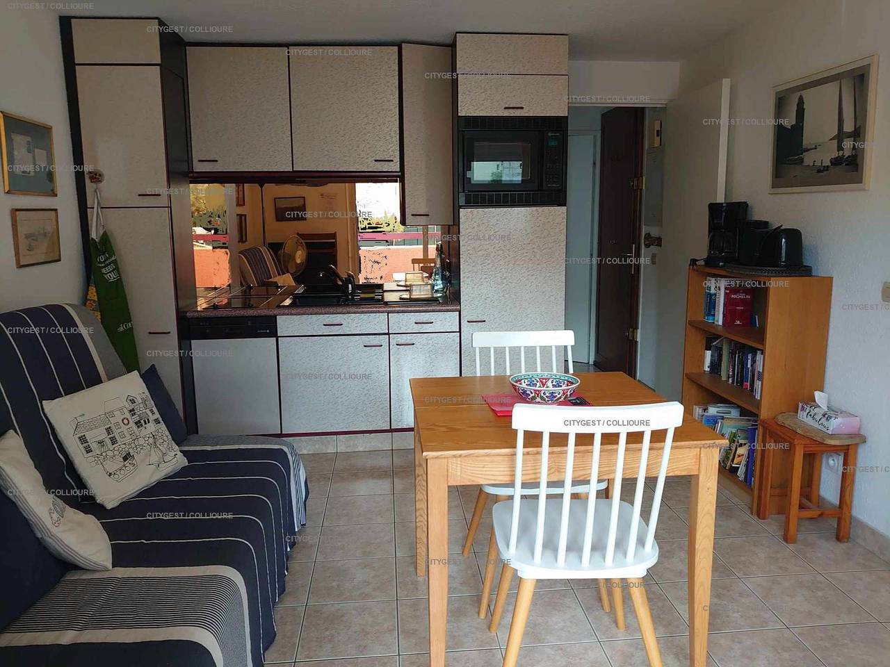 Geheel vakantieappartement, 4Dom11 - Apartment near the beach in La Côte Vermeille, Collioure