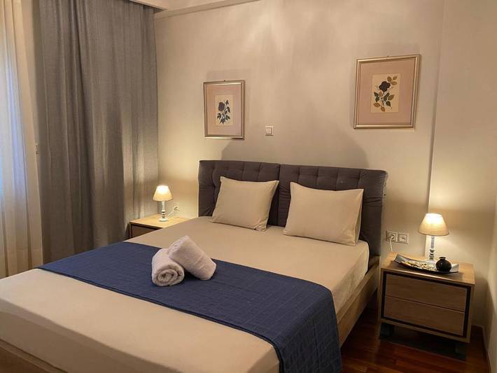 Vakantiewoning voor 4 personen, met balkon en uitzicht in Koroni