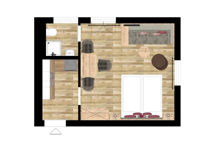 Ganze Ferienwohnung, Fewo Hohes Schloss Appartement 3 in Neuschwanstein, Füssen