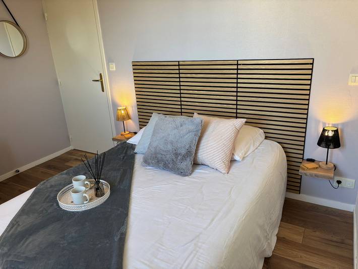 Ganze Wohnung, Renoviertes T2 nahe Thermen mit Pool und Wlan in La Roche-Posay, Vienne