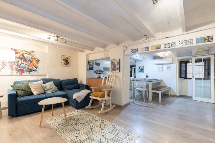 Apartamento de vacaciones para 5 personas, con jardín - 1