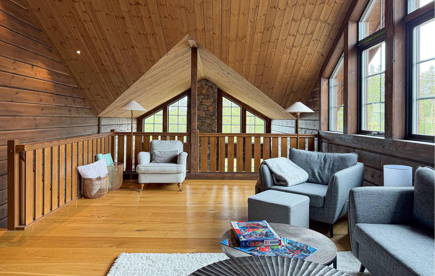 Ferienhaus für 8 Personen mit Terrasse in Idre, Älvdalen und Umgebung