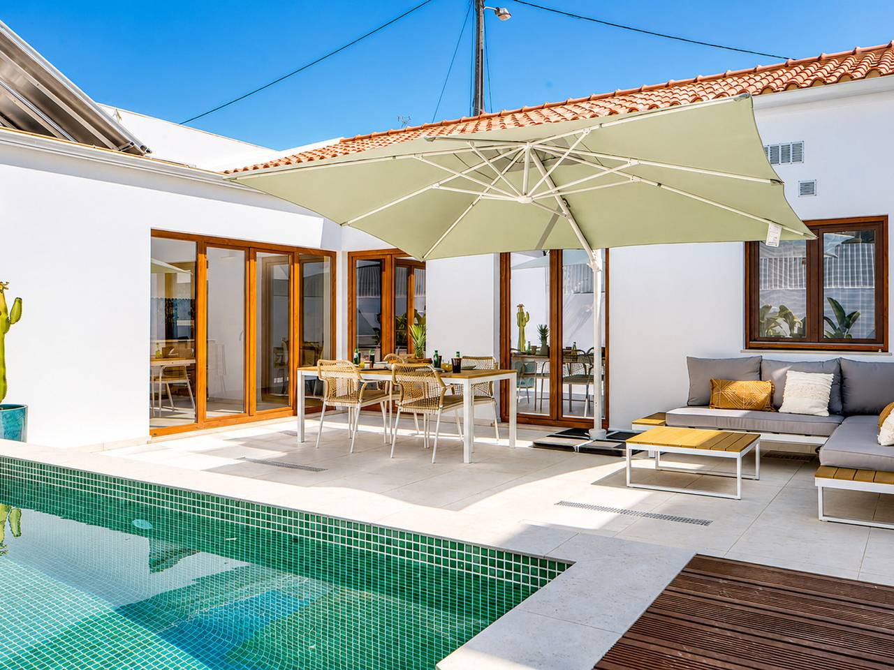 Casa de férias para 4 pessoas com jardim in Ferragudo, Distrito de Faro