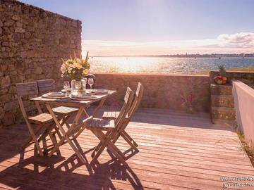 Gîte pour 5 personnes, avec terrasse dans Plage de l'Anse du Goerem
