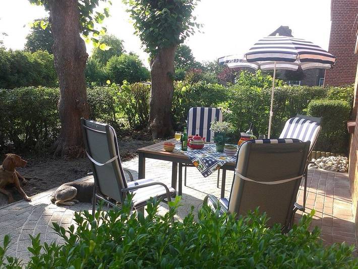 Geräumige 120 m² große Wohnung mit Terrasse in der Nähe von Bedekaspel und dem Großen Meer in Forlitz-Blaukirchen, Südbrookmerland