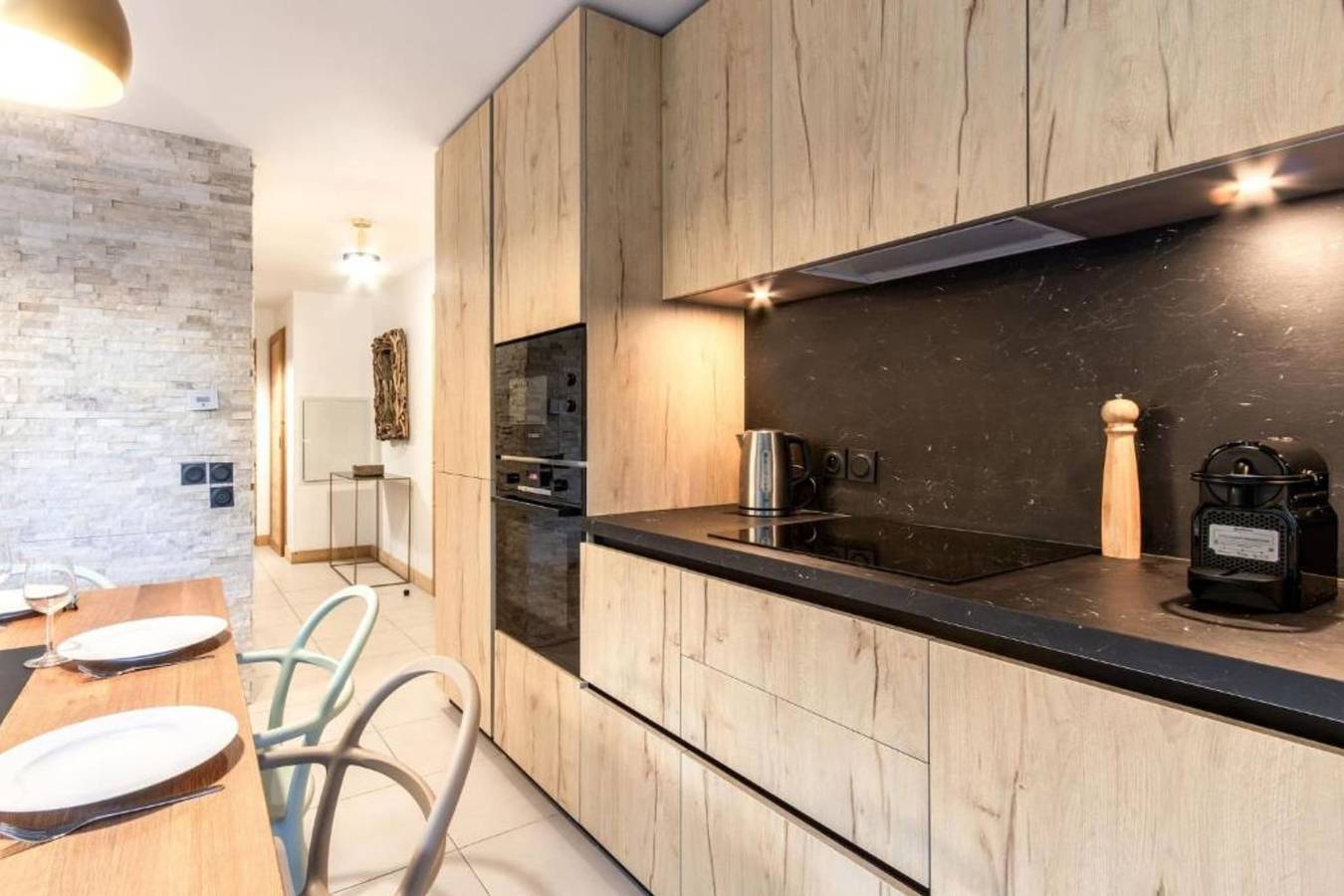 Appartement entier, Appt moderne aux Houches | Balcon + Parking in Les Houches, Massif du Mont-Blanc