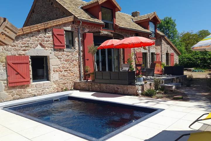 Maison de vacances pour 7 personnes, avec Jacuzzi ainsi que Terrasse et Jardin