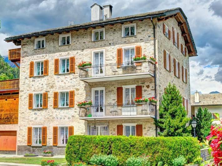 Ferienwohnung für 4 Personen, mit Garten in Val Poschiavo