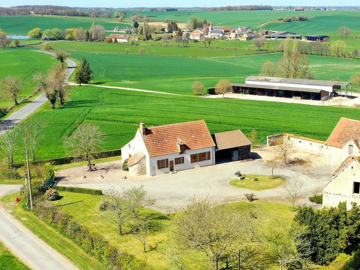 Gîte pour 6 personnes, avec Jardin