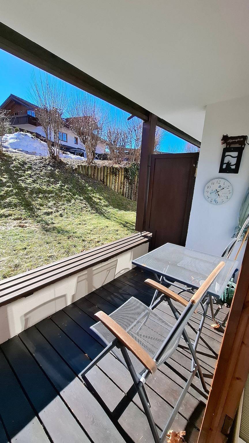Entire studio, Apartment 'Älple' with Private Terrace and Wi-Fi in Bad Hindelang, Bavarian Swabia