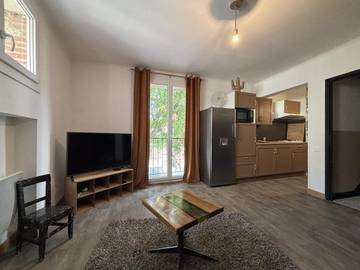 Gîte pour 2 personnes, avec balcon et vue à Ortaffa
