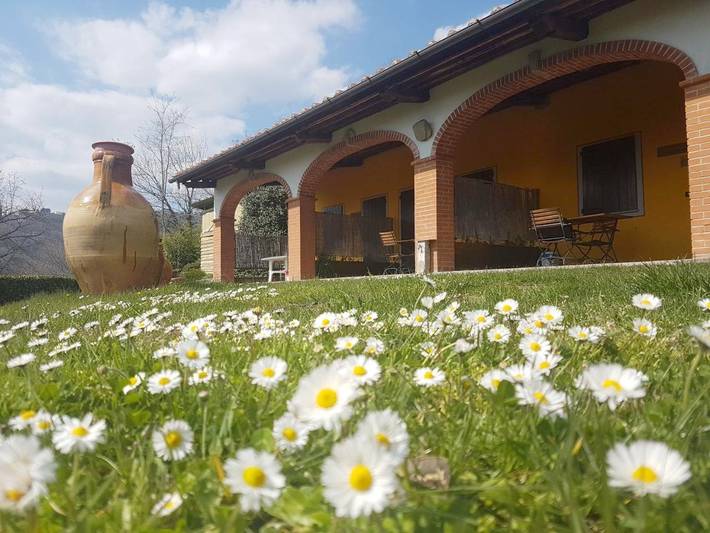 Maison de campagne pour 3 personnes, avec vue ainsi que jardin et piscine à Montecatini-Terme - 3
