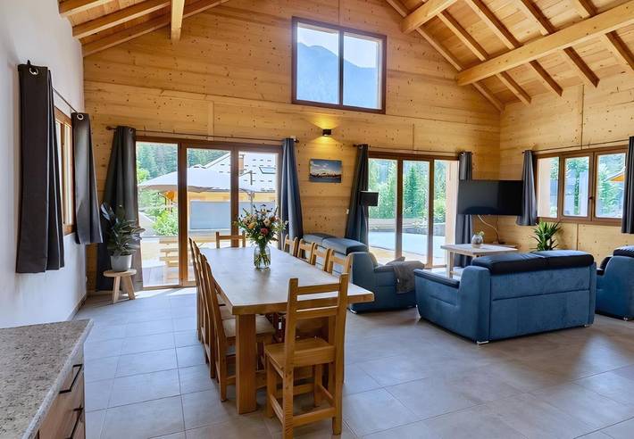 Gîte pour 10 personnes, avec Jacuzzi ainsi que Terrasse et Sauna à Abriès - 2