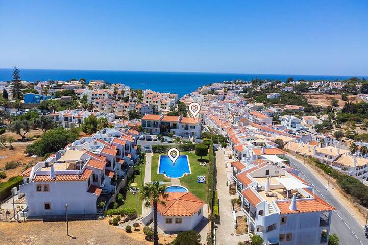 Chalet für 2 Personen, mit Pool und Balkon an der Algarve