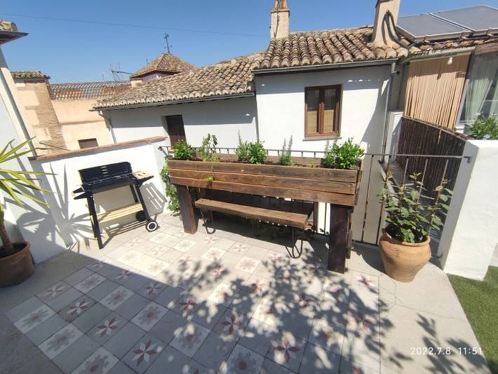 Tolles Duplex in Granada, Blick auf Albaicín - 4 Pers. in Realejo-San Matías, Granada