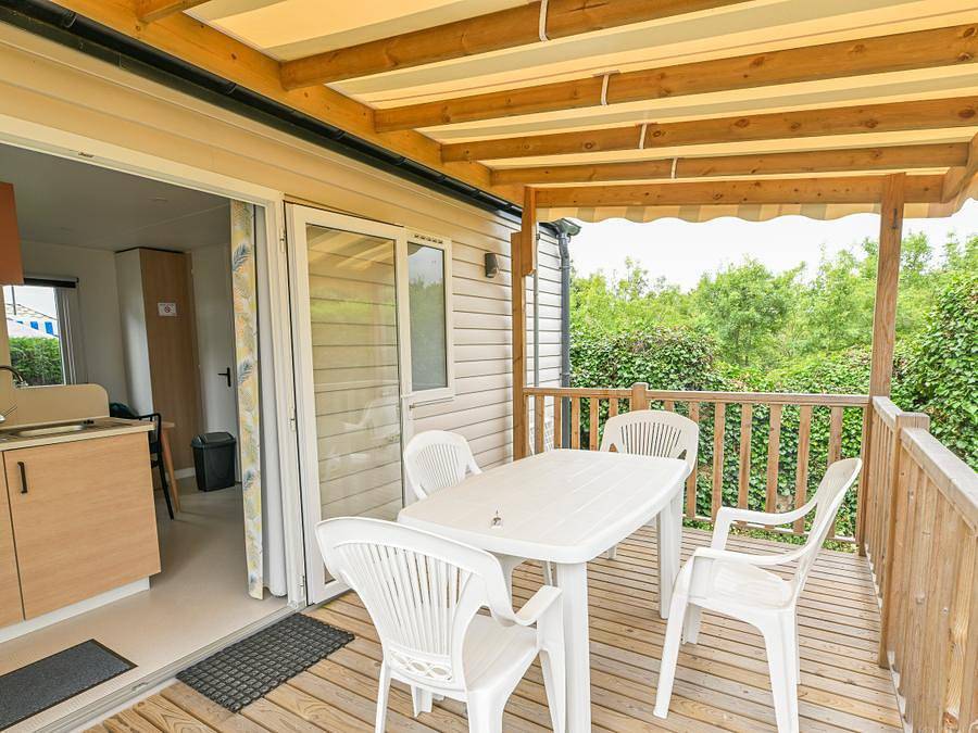 Camping Le Moulin de la Salle - Mobilhome 4 personnes - Mobil home Confort+ - 24m² - 2 chambres in Olonne-sur-Mer, Les Sables-d'Olonne