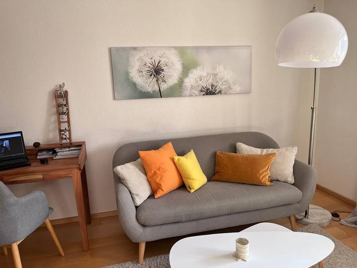 Appartamento intero, Appartamento 'Lichtdurchflutete' con terrazza privata e Wi-Fi in Kempten, Svevia (Bavaria)