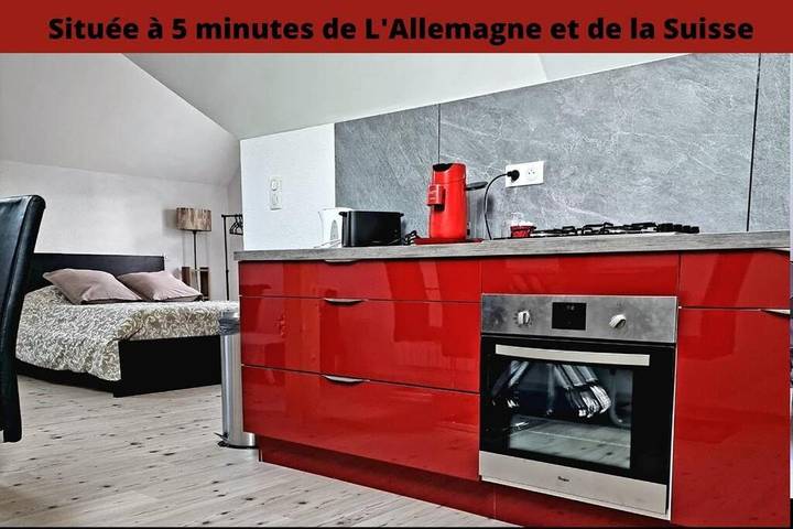 Gîte pour 2 personnes, avec Terrasse à Neudorf