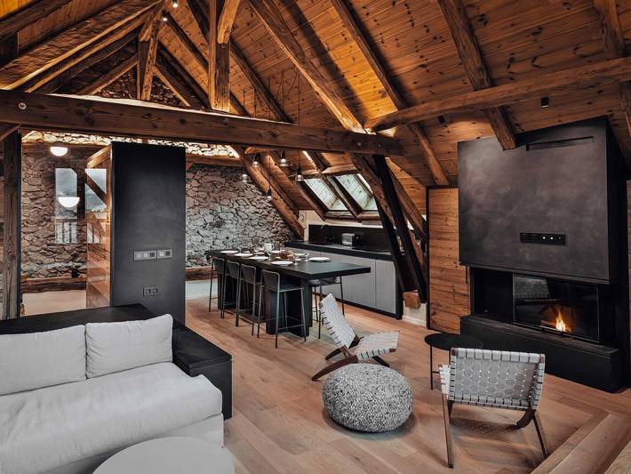 Apartamento entero, Apartamento Dúplex Contemporáneo 8 Pers. en Le Casset in Le Monêtier-les-Bains, Parque Nacional de los Ecrins