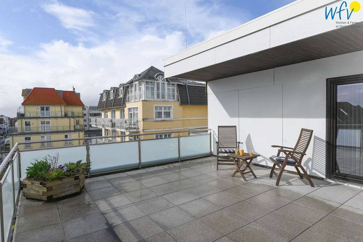 Ferienwohnung für 2 Personen, mit Balkon auf Wangerooge