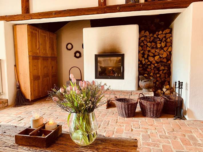 Ganze Ferienwohnung, Ferienwohnung Söss im Landhaus Börmoos in Habernis, Steinberg