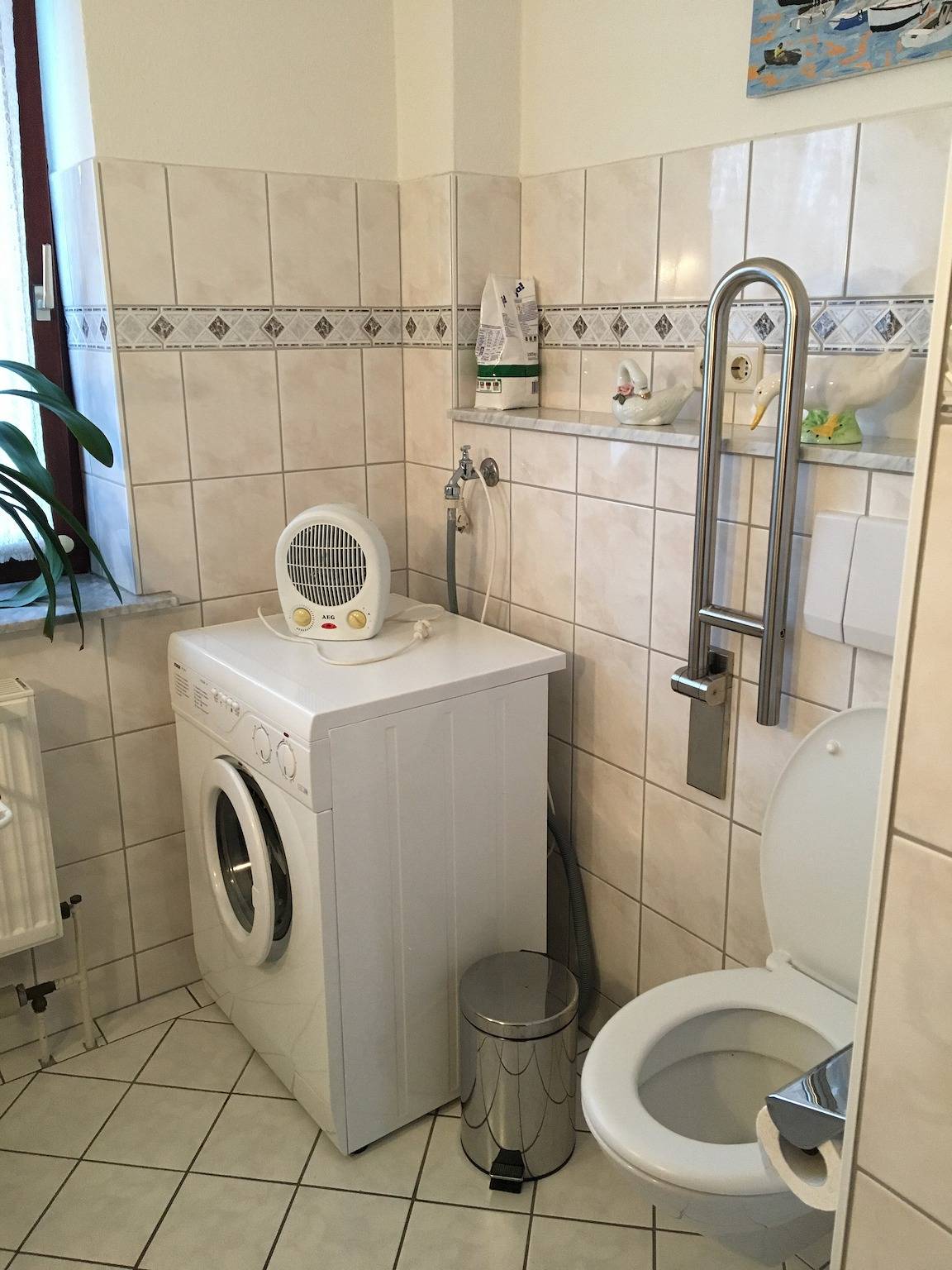 Ganze Wohnung, Ferienwohnung 'Marschblick' mit Privatterrasse, Garten und Wi-Fi in Nordstrand (Gemeinde), Nordstrand