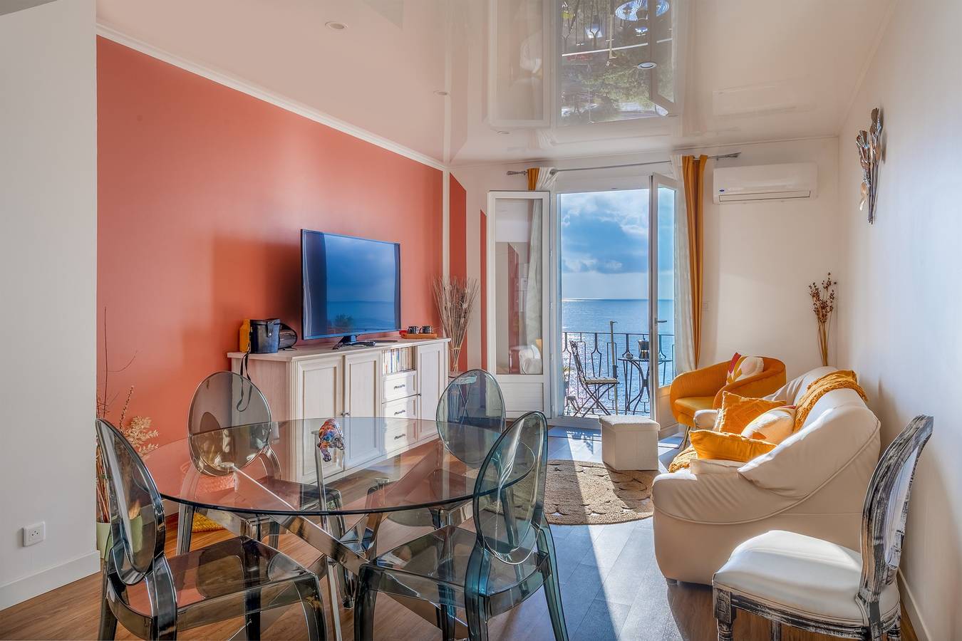 Ganze Wohnung, U mo locu santu - Climatisé, vue mer in Bastia, Cap Corse