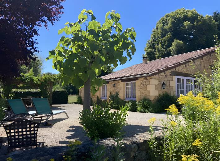 Maison de vacances pour 6 personnes, avec jardin à Le Buisson-de-Cadouin