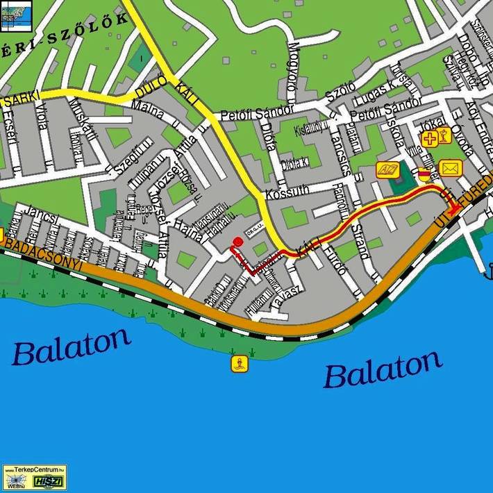 Ferienhaus für 2 Personen, mit Ausblick und Seeblick sowie Garten in Revfülöp - 2