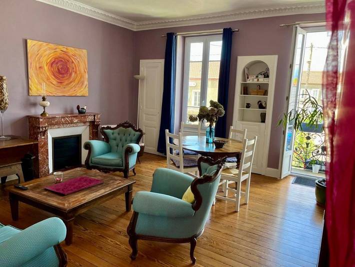 Gîte pour 4 personnes, avec balcon à Louhans - 3