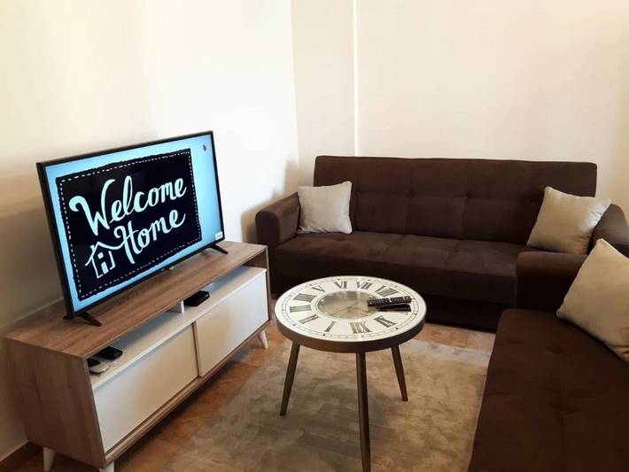 Apartament wakacyjny dla 4 osób, z widok i balkon, Dla rodziny w Tirana