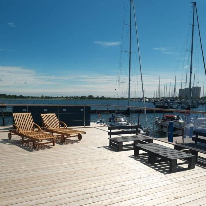 Boot für 5 Personen, mit Ausblick und Terrasse in Burg auf Fehmarn und Umgebung - 4